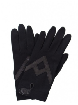 Glove Story 11018NF - FLEXICUIR - NOIR glove story-gant femme losange gants femme tu