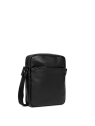 Lancaster 320-14 - CUIR DE VACHETTE - NOIR Soft Vintage - Sacoche sacoche-homme