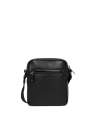 Lancaster 320-24 - CUIR DE VACHETTE - NOIR sac homme medium soft vintage sacoche-homme