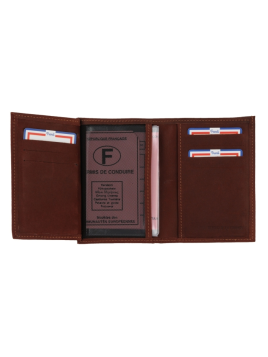 Frandi 667/5 RFID - AUTHENTIQUE CUIR GR frandi-authentis-portefeuille européen 2 volets Portefeuille Homme