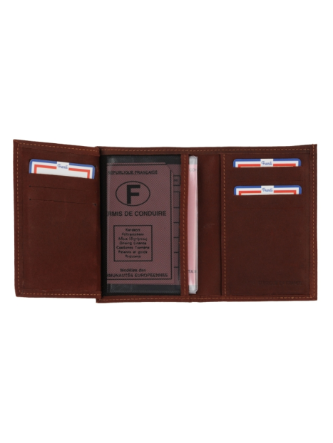 Frandi 667/5 RFID frandi-authentis-portefeuille européen 2 volets Portefeuille Homme