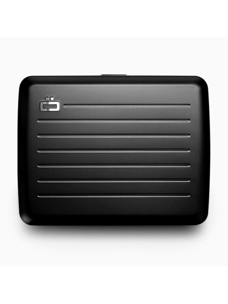 Ögon Design V2 LARGE - ALUMINIUM - NOIR ögon design big stocklom v2 porte cartes porte cartes