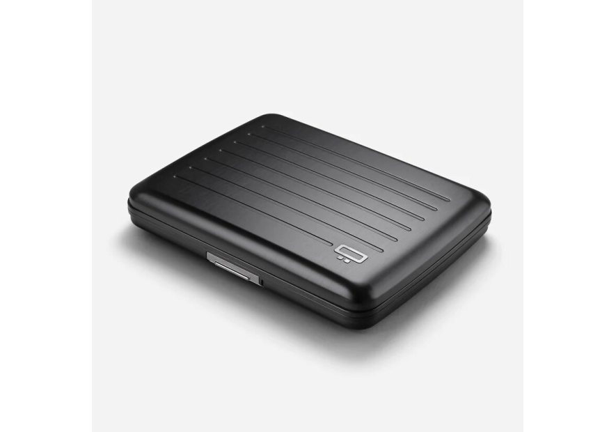 Ögon Design V2 LARGE - ALUMINIUM - NOIR ögon design big stocklom v2 porte cartes porte cartes