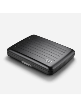 Ögon Design V2 LARGE - ALUMINIUM - NOIR ögon design big stocklom v2 porte cartes porte cartes