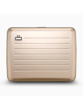 Ögon Design V2 LARGE - ALUMINIUM - ROSE GOLD ögon design big stocklom v2 porte cartes porte cartes