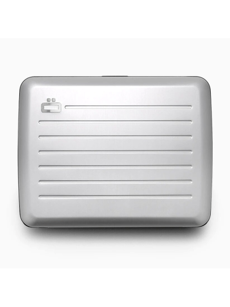 Ögon Design V2 LARGE OSLO - ALUMINIUM - SILV ögon design big stocklom v2 porte cartes porte-cartes