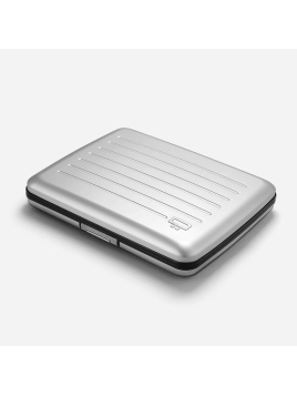 Ögon Design V2 LARGE - ALUMINIUM - SILVER ögon design big stocklom v2 porte cartes porte cartes