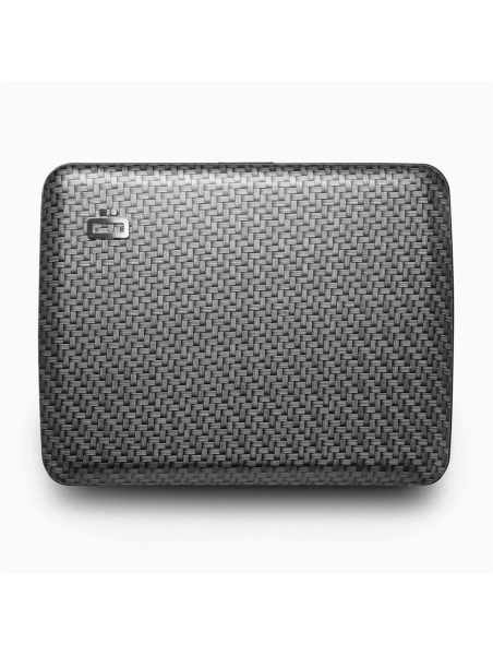 Ögon Design V2 LARGE - ALUMINIUM - CARBON ögon design big stocklom v2 porte cartes porte cartes