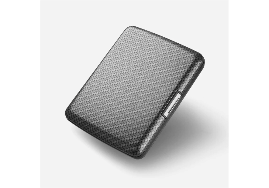 Ögon Design V2 LARGE - ALUMINIUM - CARBON ögon design big stocklom v2 porte cartes porte cartes