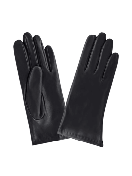 Glove Story 21001ST - CUIR D'AGNEAU/SOIE - N gants femme cuir doublé soie classic glove story gants femme