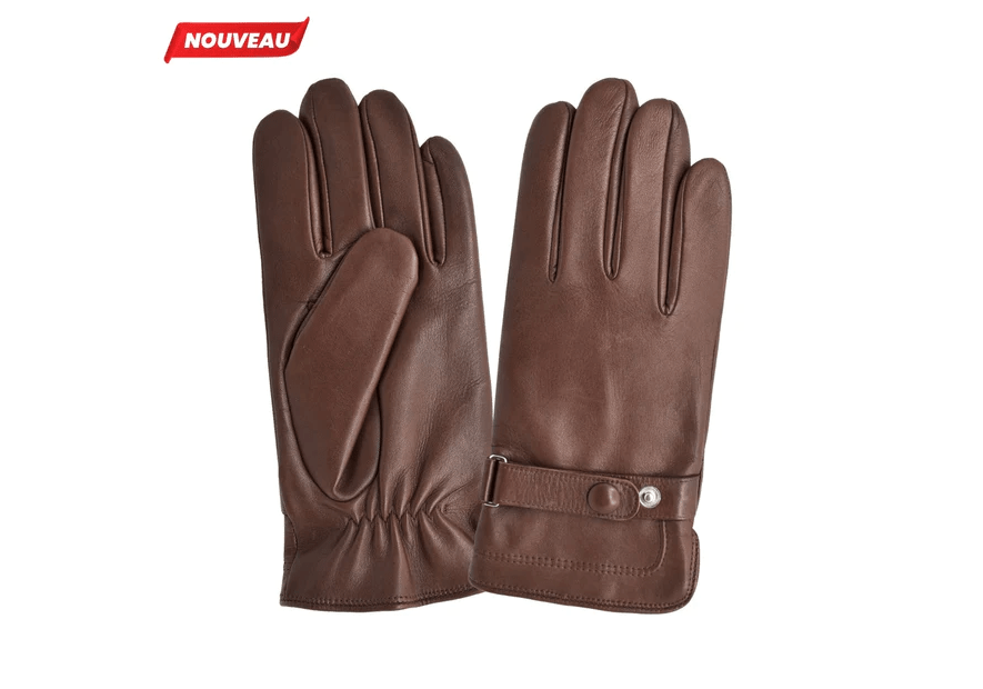Glove Story 22109PO - CUIR D'AGNEAU/POLYESTE glove story gant homme gants homme