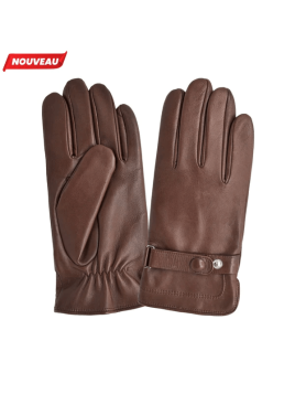 Glove Story 22109PO - CUIR D'AGNEAU/POLYESTE glove story gant homme gants homme