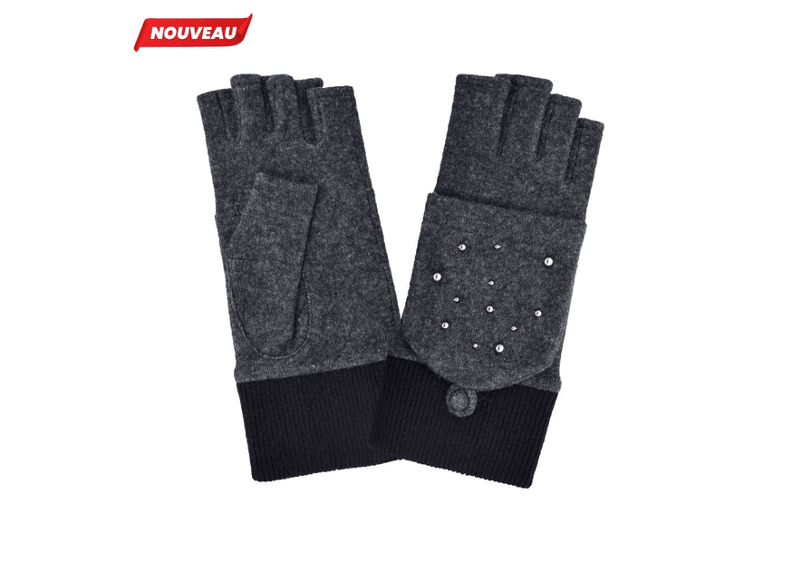 Glove Story 31158NF - LAINE - GRIS glove story mitaine femme en laine gants femme