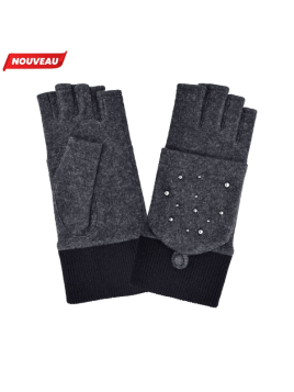 Glove Story 31158NF - LAINE - GRIS glove story mitaine femme en laine gants femme