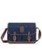 2824/080 - POLYESTER/CUIR - BLEU