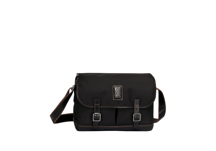 Longchamp 2824/080 - POLYESTER/CUIR - NOIR boxford-porte documents cartable Scolaire