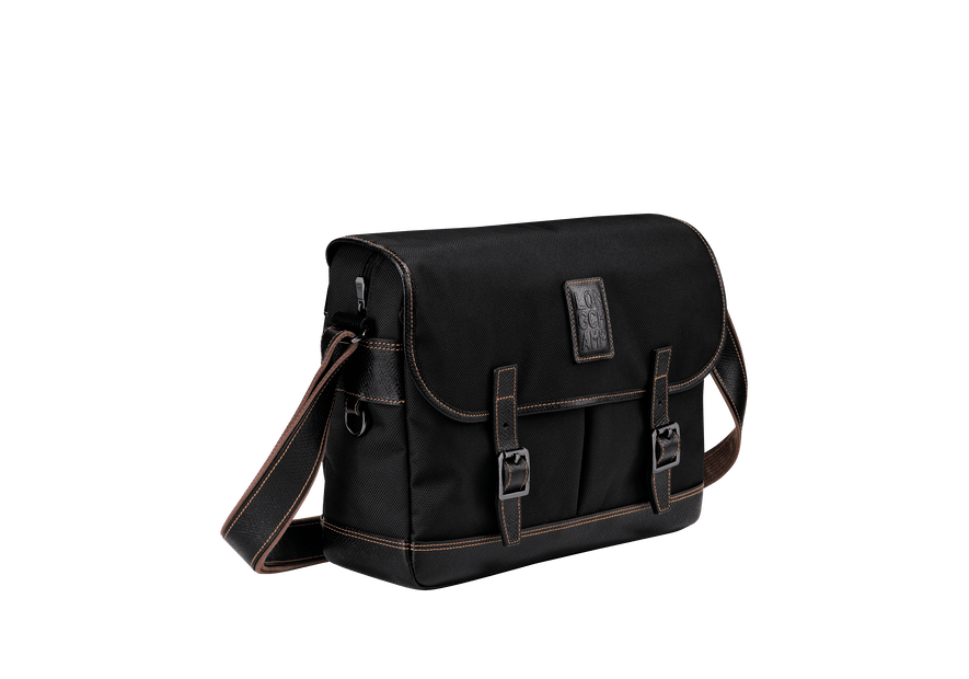Longchamp 2824/080 - POLYESTER/CUIR - NOIR boxford-porte documents cartable Scolaire