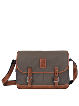 Longchamp 2824/080 - POLYESTER/CUIR - BRUN boxford-porte documents cartable Scolaire