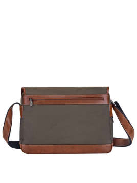 Longchamp 2824/080 - POLYESTER/CUIR - BRUN boxford-porte documents cartable Scolaire