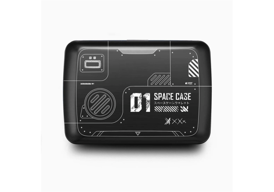 Ögon Design STOCKHOLM V2.0 - ALU - SPACE CAS ögon v2.0 porte cartes m metal p.cartes credit