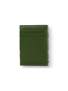 Garzini MW-CP1 - CUIR VÉGETAL - CACTUS G garzini-magic wallet-porte cartes rfid monnaie p.cartes credit