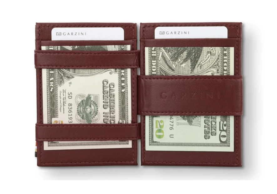 Garzini MW-CP1 - CUIR VÉGETAL - CACTUS B garzini-magic wallet-porte cartes rfid monnaie p.cartes credit