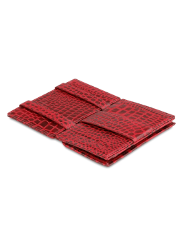 Garzini MW-CP1 - VACHETTE CROCO - CROCO  garzini-magic wallet-porte cartes rfid monnaie p.cartes credit