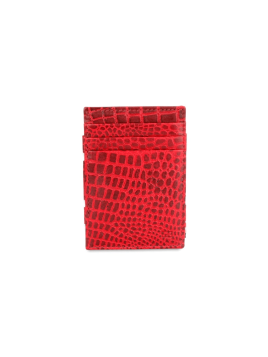 Garzini MW-CP1 - VACHETTE CROCO - CROCO  garzini-magic wallet-porte cartes rfid monnaie p.cartes credit