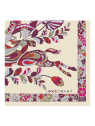 Longchamp 50561GSO - SOIE - FUSHIA. foulard carré de soie foret de longchamp carre-de-soie