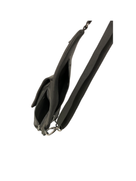 Les Ateliers Foures 9510 - CUIR DE VACHETTE - NOIR sac homme holster baroudeur les ateliers fourès body bag