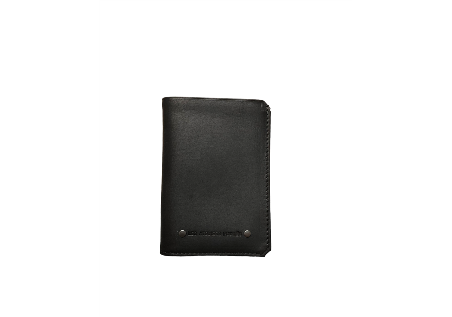 Les Ateliers Foures 958X - CUIR DE VACHETTE - NOIR Portefeuille/Porte-cartes Portefeuille Homme