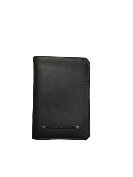 Les Ateliers Foures 958X - CUIR DE VACHETTE - NOIR Portefeuille/Porte-cartes Portefeuille Homme