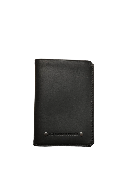 Les Ateliers Foures 958X - CUIR DE VACHETTE - NOIR Portefeuille/Porte-cartes portefeuille-homme