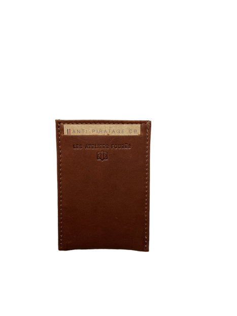 Les Ateliers Foures B01X fourés-baroudeuse-porte cartes plat rfid p.cartes credit