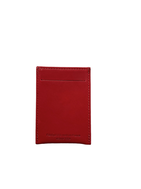 Les Ateliers Foures B01X - CUIR DE VACHETTE - AMOUR fourés-baroudeuse-porte cartes plat rfid pcartes-credit