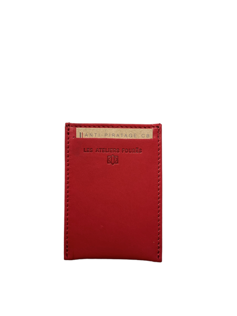 Les Ateliers Foures B01X fourés-baroudeuse-porte cartes plat rfid p.cartes credit