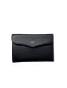 Frandi 591/03 - CUIR CLASSIQUE - NOIR frandi-cuir lisse-portefeuille femme 2 volets pmpb