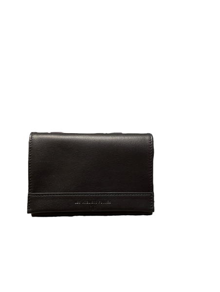 Les Ateliers Foures B43 - CUIR DE VACHETTE - NOIR les ateliers fourès porte papier porte carte Portefeuille Homme