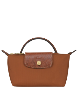 Longchamp 34175089 - TOILE - COGNAC trousse le pliage original longchamp pochette