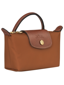 Longchamp 34175089 - TOILE - COGNAC trousse le pliage original longchamp pochette