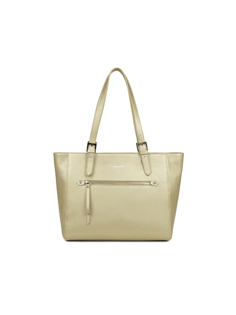 Lancaster 480-004 - CUIR DE VACHETTE - CHA lancaster firenze cabas sac-a-main-shopping-toile-ou-cuir