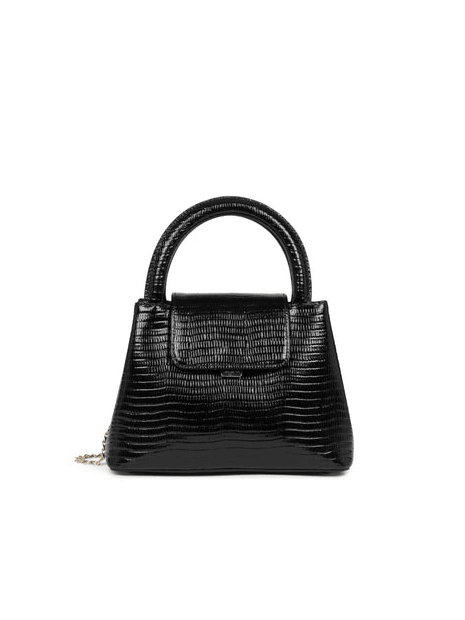 Lancaster 480-018 - CUIR DE VACHETTE - NOI lancaster-carla ginola-sac porté main s sacs-a-mains