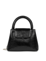Lancaster 480-018 - CUIR DE VACHETTE - NOI lancaster-carla ginola-sac porté main s sacs-a-mains