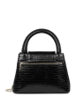 Lancaster 480-018 - CUIR DE VACHETTE - NOI lancaster-carla ginola-sac porté main s sacs-a-mains