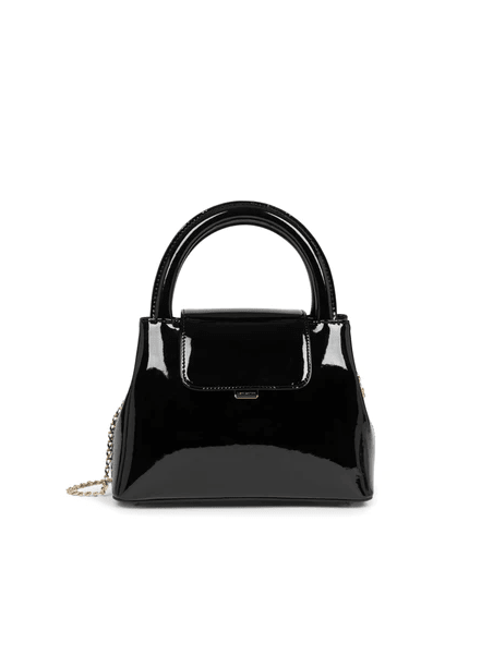 Lancaster 480-019 - POLYURÉTHANE - NOIR VE lancaster-carla ginola-sac porté main s Sacs à mains