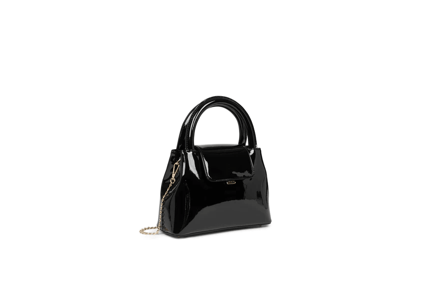 Lancaster 480-019 - POLYURÉTHANE - NOIR VE lancaster-carla ginola-sac porté main s Sacs à mains