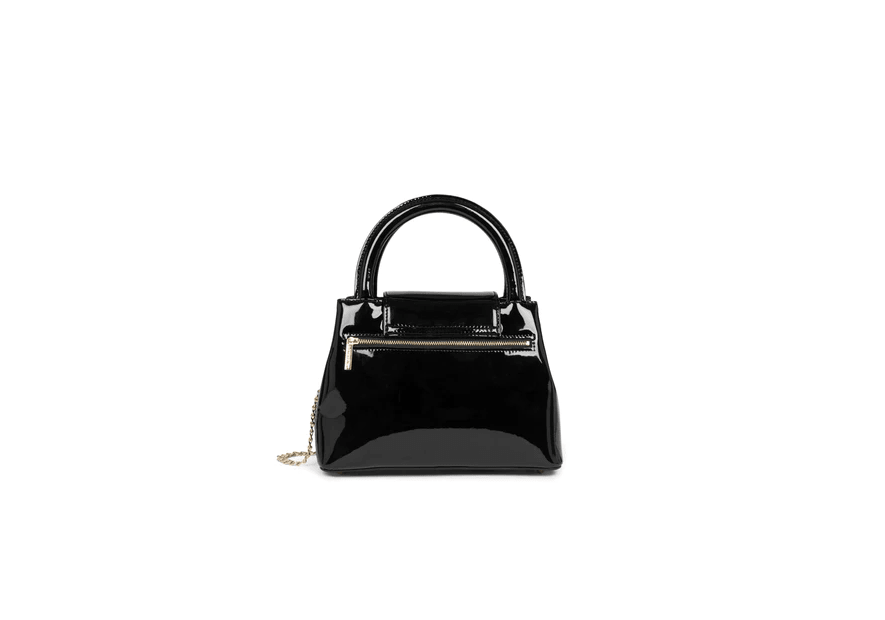 Lancaster 480-019 - POLYURÉTHANE - NOIR VE lancaster-carla ginola-sac porté main s Sacs à mains