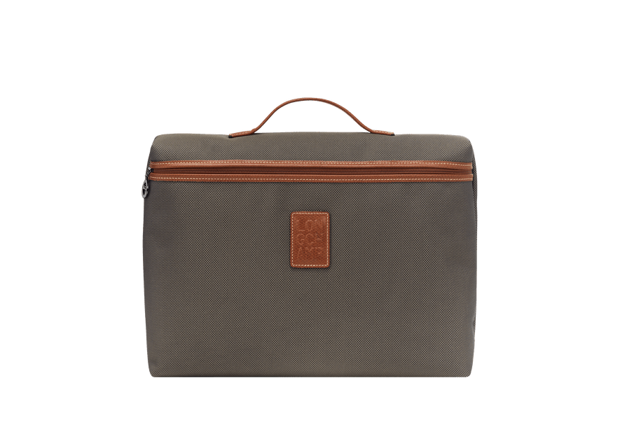 Longchamp 2182080 - POLYESTER/CUIR - BRUN porte documents simple boxford Sac business