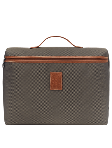Longchamp 2182080 - POLYESTER/CUIR - BRUN porte documents simple boxford Sac business