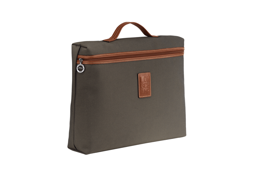 Longchamp 2182080 - POLYESTER/CUIR - BRUN porte documents simple boxford Sac business